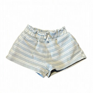 Zara kids shorts size 6 in blue and white stripes